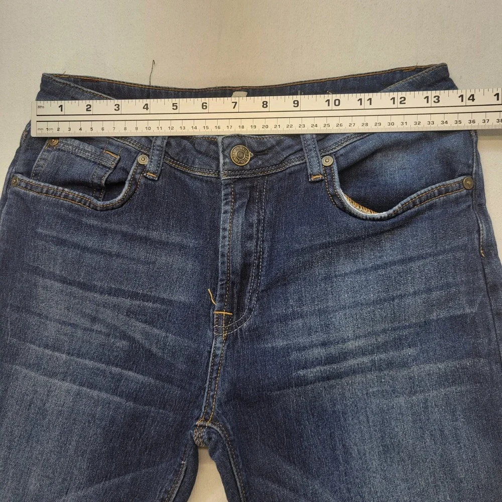 7 For All Mankind Slimmy Jeans Boys Size 16‎ Blue Dark Wash Slim Stretch Denim